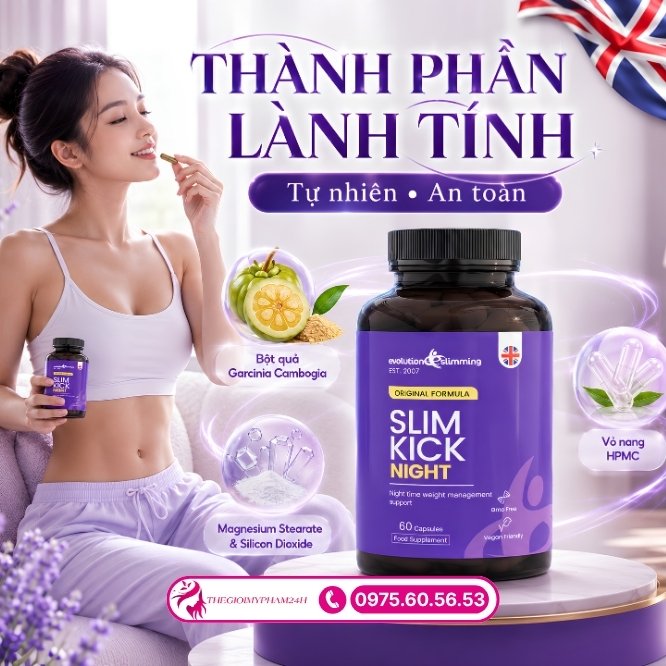 Lý do Slim Kick Night không gây mệt mỏi cho người sử dụng