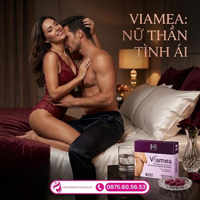 Viên uống tăng ham muốn tức thì cho nữ Viamea là gì?