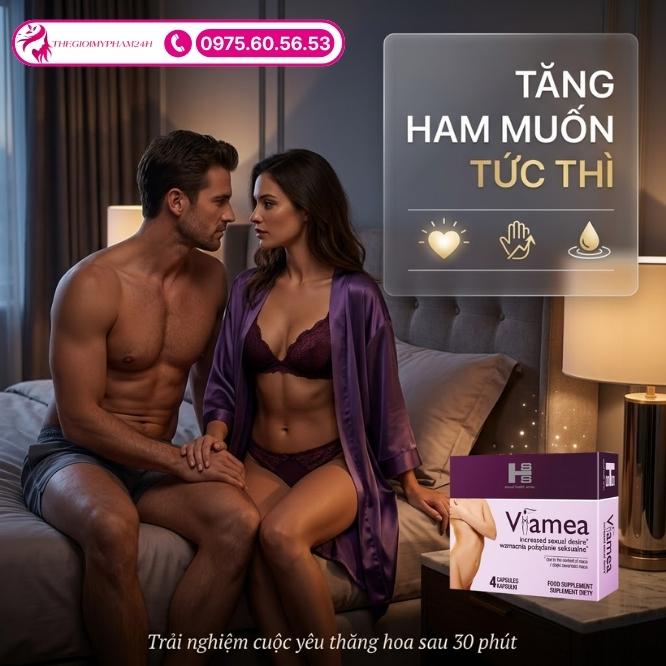 Công dụng vượt trội của viên uống Viamea cho phái đẹp