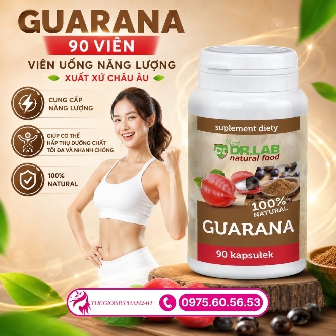 Xuất xứ của viên uống năng lượng Guarana 90 viên