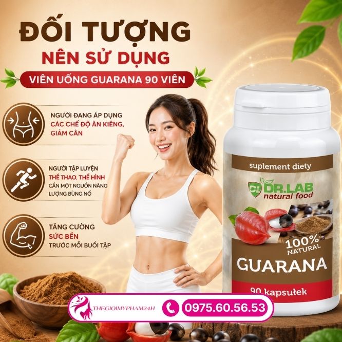 Ai nên lựa chọn viên uống Guarana 90 viên?