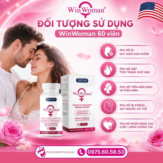 Đối tượng nên sử dụng viên uống WinWoman 60 viên