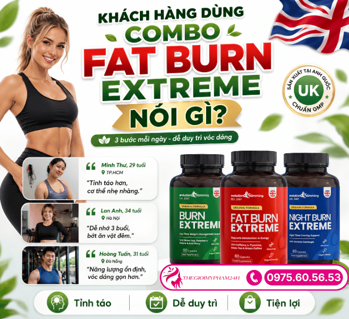 Khách hàng tin dùng combo Fat Burn Extreme đã nói gì?