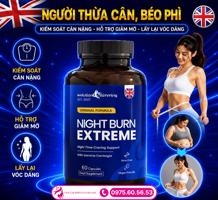 Đối tượng sử dụng và cách bảo quản Night Burn Extreme