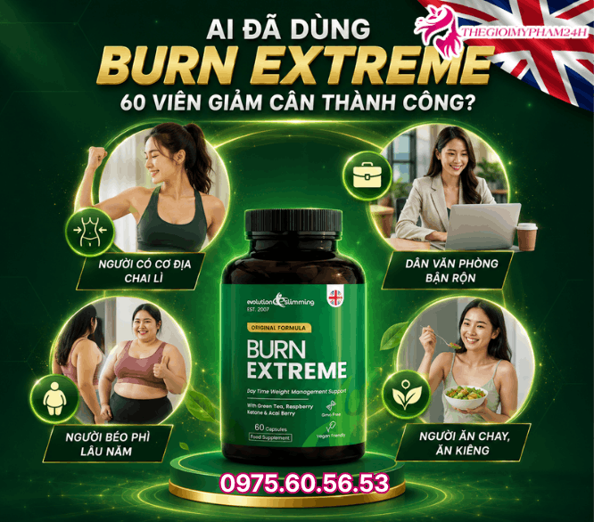 Ai đã dùng viên uống Burn Extreme 60 viên giảm cân thành công?