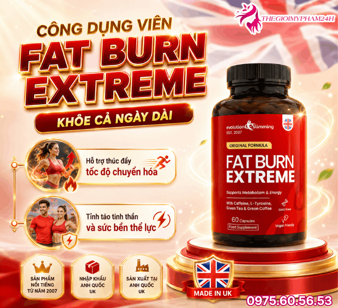 Công dụng viên ban ngày Fat Burn Extreme