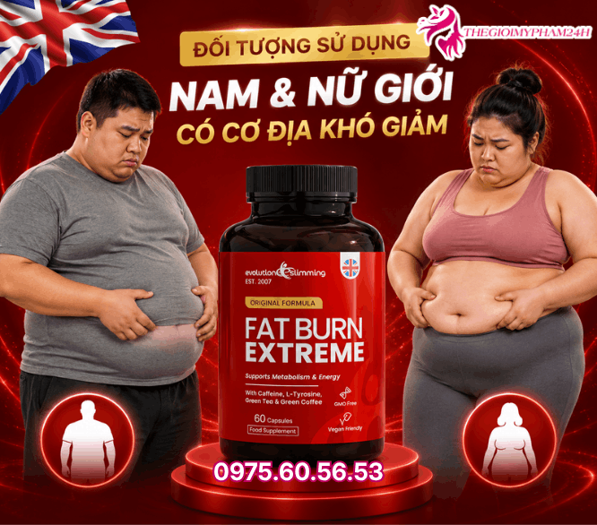 Đối tượng phù hợp sử dụng viên uống Fat Burn Extreme 60 viên