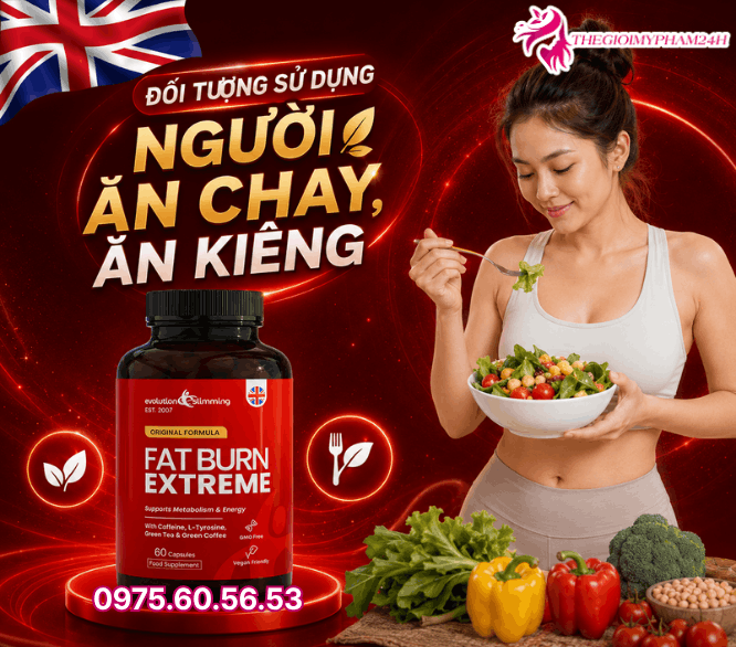 Đối tượng phù hợp sử dụng viên uống Fat Burn Extreme 60 viên