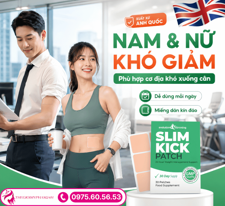 Đối tượng sử dụng và cách bảo quản miếng dán Slim Kick