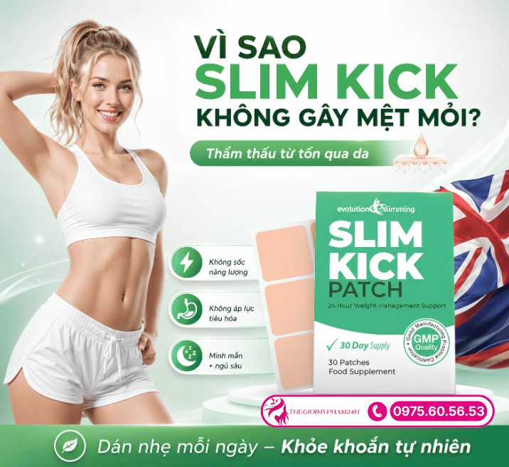 Câu hỏi thường gặp về miếng dán giảm cân Slim Kick